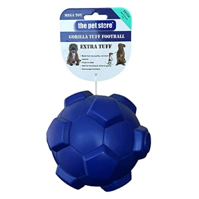 Image de Pet Store Le Jouet Flottant Gorilla Tuff pour Chien en Forme de Ballon Football, idéal Lancer et récupérer sur Terre dans l&#039;eau. Encourage l&#039;exercice sain Votre