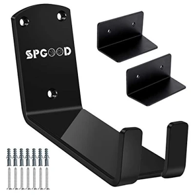 Image de SPGOOD support mural pour vélo 3 EN 1 de route vtt E Bikes pédale 2x Supports Capacité charge 32KG