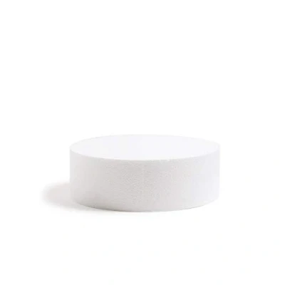 Image de Decora, 0173815 Disque Rond en polystyrène emballé Individuellement, Idéal comme modèle pour réaliser des gâteaux à étages, Bords Droits, Ø 30 X H 10 CM.
