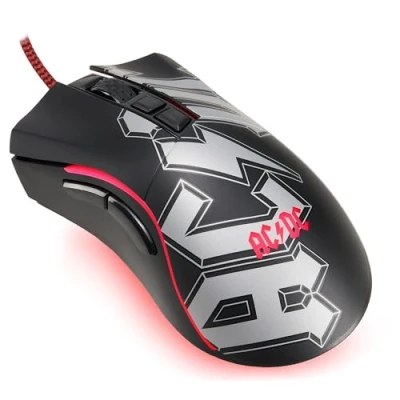 Image de Souris gaming SUBSONIC AC/DC 7200 DPI Ergonomique Rétroéclairage LED