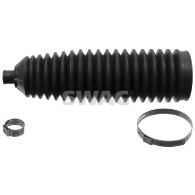 Image de SWAG 40 10 2365 Jeu de joints soufflets, direction Thermoplastique Essieu avant gauche, droit avec colliers OPEL: Combo C Van / Break