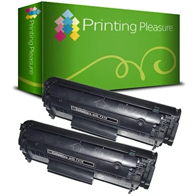 Image de Twin Pack FX 10 9 Toner Laser Compatible pour Canon I Sensys MF 4010 4100 4120 4140 4150 4270 4320D 4330D 4350D 4370DN Fax L100 L120 L140 L160 Laserbase PC D440 D450