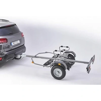 Image de Remorque Porte velos 4 Vélos Electriques sur Attelage Mottez A144V4ELEC