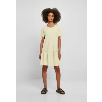 Image de Urban Classics Valance Robe en jersey, Femme, Taille: 4XL, Softyellow