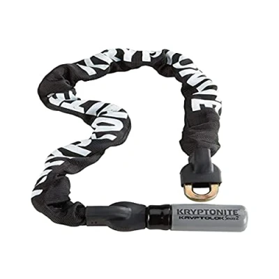 Image de Kryptonite 429508 Chaîne de Cadenas Kryptolock Intégrée, 170cm x 9.5mm
