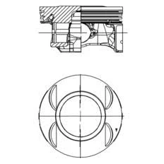 Image de KOLBENSCHMIDT 40199610 Piston 81 OPEL: Mokka / X, Zafira B, Insignia A 3/5 portes