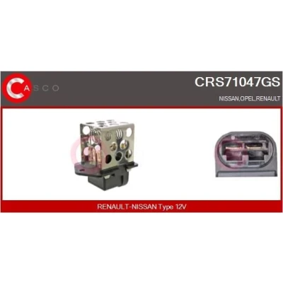 Image de CASCO CWM12100GS Moteur d&#039;Essuie Glace 12V avant pour direction à droite/à gauche OPEL: Corsa C 3/5 portes, Tigra Twintop, Combo Tour