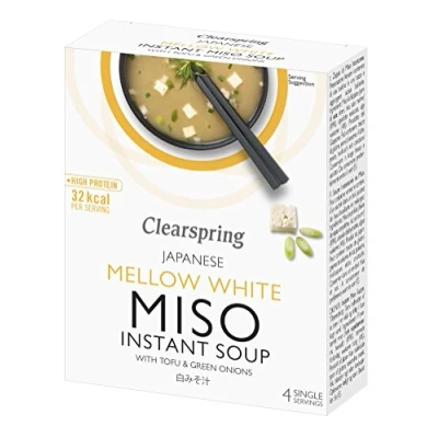 Image de Clearspring Miso Soup Mellow 40g blanc + tofu