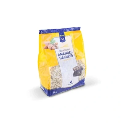 Image de METRO Chef Amande hachée brute 1 kg x2