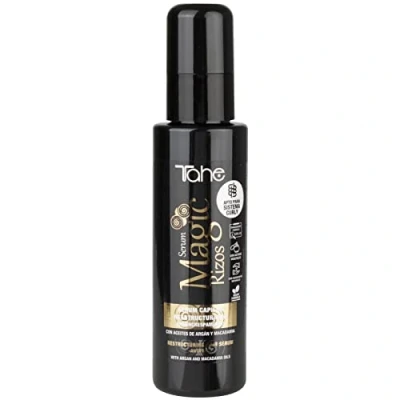 Image de Tahe Magic Rizos Sérum capillaire Anti frisottis restructurant idéal pour cheveux bouclés, 100 ml