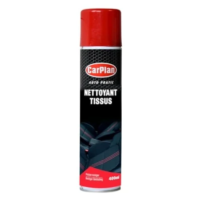 Image de Carplan Auto Pratic Nettoyant Tissu 400 ML, Black