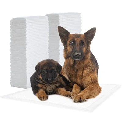 Image de Iris Ohyama, Tapis litiere chat, Alèse éducateur pour Chien, Chiot, Pulpe de coton, Polymère, Polyéthylène, L59 x P90 H1 cm, Jetable, Anti odeurs, Absorbante, Séchage Rapide, NS 100DW, Blanc