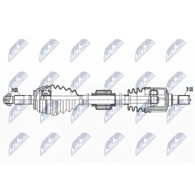 Image de Essieu moteur NTY NPW KA 394