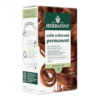 Image de Herbatint Soin Colorant Permanent 7R Blond Cuivre 170ml