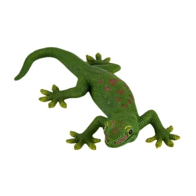 Image de MOJO Green Gecko Hand Painted Toy Figure Wildlife Collection True to Life &amp; Highly Detailed Designed in UK