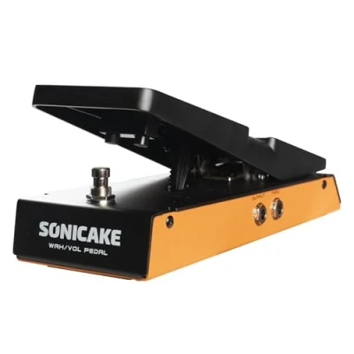 Image de SONICAKE Wah &amp; Volume 2 en 1 combo Pédale d&#039;Effets Guitare FlipWah