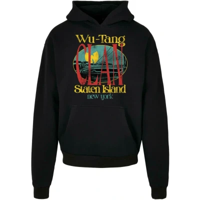 Image de Upscale by Mister Tee WU TANG Staten Island Heavy Sweat à capuche, Homme, Taille: XL, Black