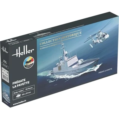 Image de Heller 57035 Kit de démarrage Frégate La Fayette 1/400
