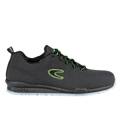 Image de COFRA. Chaussure basse noire de sécurité pour chaussures Monti S3 SRC, différentes tailles l&#039;UE, Noir , 45 EU