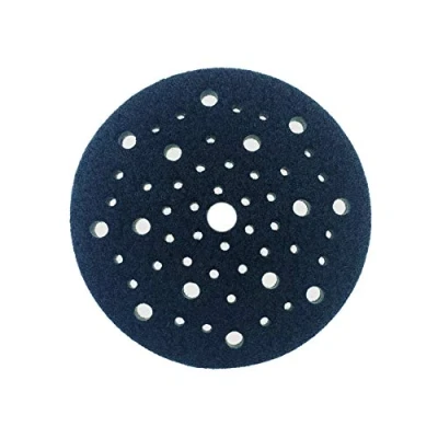 Image de 1 x SabreCut OSSCIP001 Tampon d&#039;interface de densité moyenne 150 mm 54 trous pour ponceuse orbitale aléatoire compatible avec Mirka CEROS DEROS