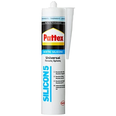 Image de Silicon 5 Universal Cart. 280 ml Transparente