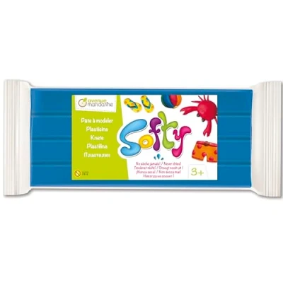 Image de AVENUE MANDARINE SO0870500200C Un pain de 500 g PATE A MODELER Softy À partir 3 ans BLEU