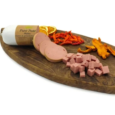 Image de Paw Natural saucisse pour chien résistante aux coupures 3 x 400 g de poulet Sans gluten &amp; céréales À partir viande fraîche d&#039;animaux sains