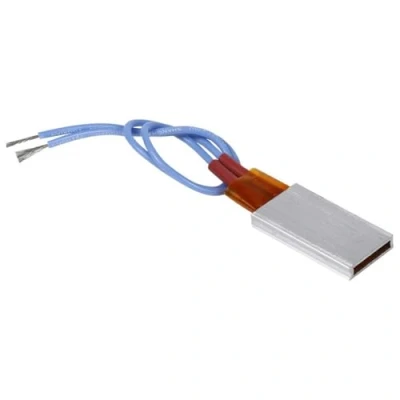 Image de Élément chauffant PTC AC/DC 12V thermostatique en aluminium Shell Assiette céramique de Chauffage à température constante (3 Facultatif) (Taille : 110℃)