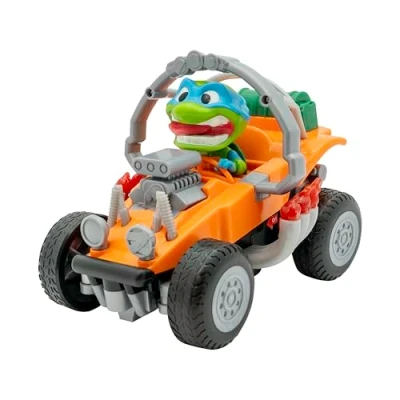 Image de Teenage Mutant Ninja Turtles Leonardo Voiture TMNT Télécommandée Leo&#039;s Roll Over RC Classique, 71136
