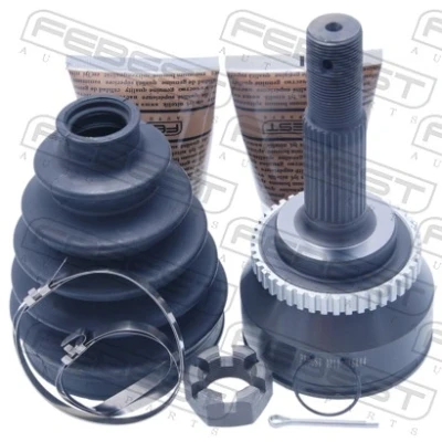 Image de FEBEST 0210 N16A44 Joint, arbre de commande Essieu avant, côté roue NISSAN: Almera II 3/5 portes
