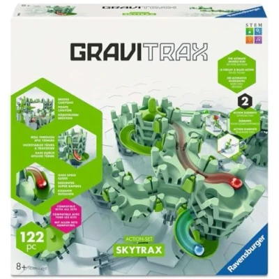 Image de Ravensburger Gravitrax Action Set Skytrax 128 pièces Circuit de Billes Jeu Construction créatif Dès 8 Ans 25959