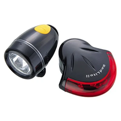 Image de Topeak Highlite Combo II Set d&#039;éclairage Avant et arrière Adulte Unisexe, Noir, Taille Unique