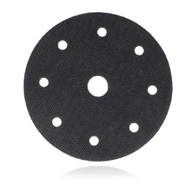 Image de Disque auto agrippant adhésif Ø 150mm 8 trous de rechange pour Plateau ponçage et polissage scratch autocollant rond la réparation DFS