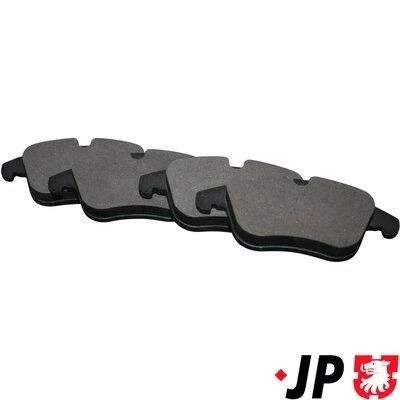 Image de JP GROUP 1563601710 Jeu de plaquettes frein Essieu avant contact signal d&#039;usure exclu FORD: MONDEO 4, S Max Mk1, Galaxy Mk2 MPV, VOLVO: S80 II