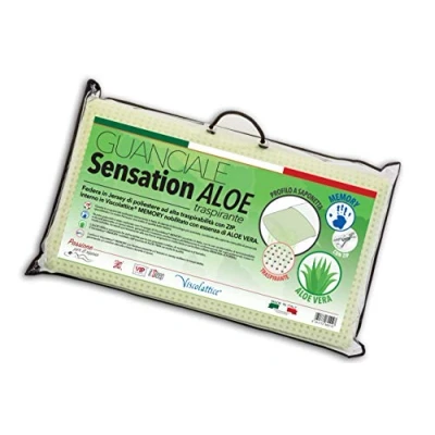 Image de V.I.P. Very Important Pillow Coussin, Savon avec perçage, Passant viscolattice Memory Traitement Aloe Vera
