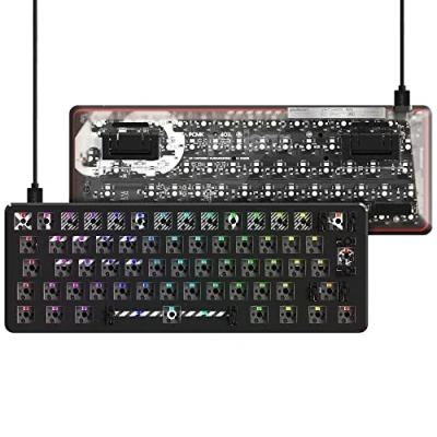 Image de Pulsar Gaming Gears Clavier Mécanique 60% PCMK ISO Hotswap Barebone (Noir)