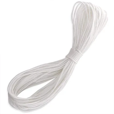 Image de H&amp;S Ficelle Robuste en Nylon pour Suspendre des Photos 20m de Long Corde Blanche Supportant jusqu&#039;à 30kg Fil Cadre ou Macramé