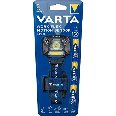 Image de Varta Work Flex Motion SensorH20 lampe de Tête/capteur mouv.
