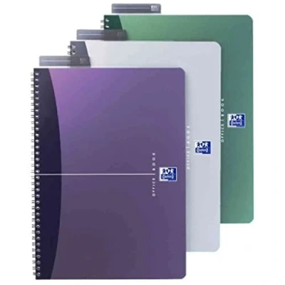 Image de Oxford 100101523 bloc notes (Universel, , Uniforme, A4, Mat, 90 g/m²) coloris aléatoire