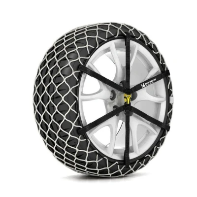 Image de Michelin Easy Grip Limited 008330 Châines à neige avec tendeur de chaîne instructions montage, étui Acier