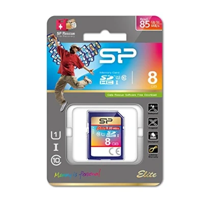 Image de Silicon Power Elite 8 Go SDHC UHS I Classe 10 Neuf