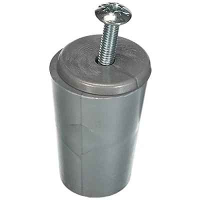 Image de Sysfix 2320122 Boîte de 12 butées pour volet Roulant avec vis et rondelle Argenté