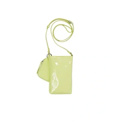 Image de Esprit GLÄNZENDE Étui à portable, Femme, Taille: One Size, Lime yellow