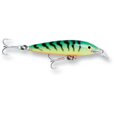 Image de Rapala Leurre de Pêche CountDown Magnum Matériel avec Corps en Abachi Mer Profondeur Nage 5.4 6.3m Taille 18cm / 70g Fabriqué Estonie Firetiger