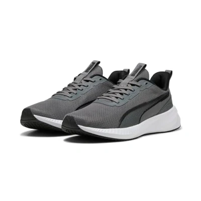 Image de PUMA Mixte Flyer Lite 3 Chaussure de Course sur Route, Cool Dark Gray Noir Blanc, 40 EU
