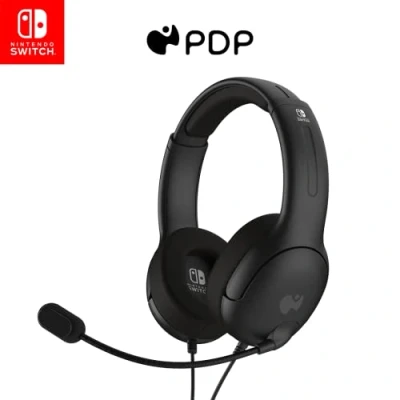 Image de PDP LVL40 Casque Avec fil Arceau Jouer Noir Neuf