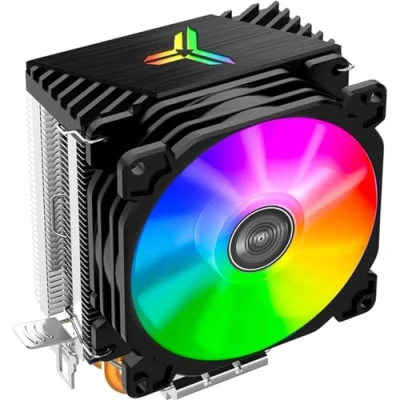 Image de Jonsbo CR 1200 ARGB 92mm CPU cooler RGB PC Fan for Intel and AMD CPUs refroidissement Processeurs efficaces, potentiel de élevé et design élégant