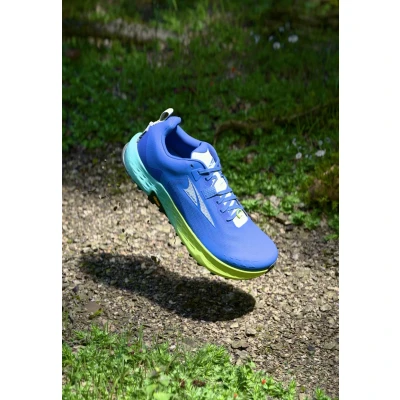 Image de ALTRA Chaussures de course TIMP 5 Trail pour homme, Bleu/citron vert, 46.5 EU