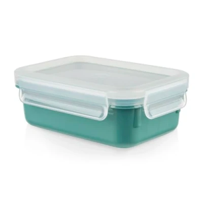Image de Tefal Boite de conservation alimentaire 0,8 L, Sans BPA, Rectangulaire, 100% hermétique, Compatible lave vaisselle et micro ondes, Masterseal Colour Edition N1012710, Vert
