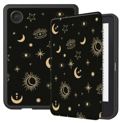 Image de Coque à rabat IMOSHION Clara 2E / Tolino Shine 4 Microfibre Protection intégrale Design Slim Soft